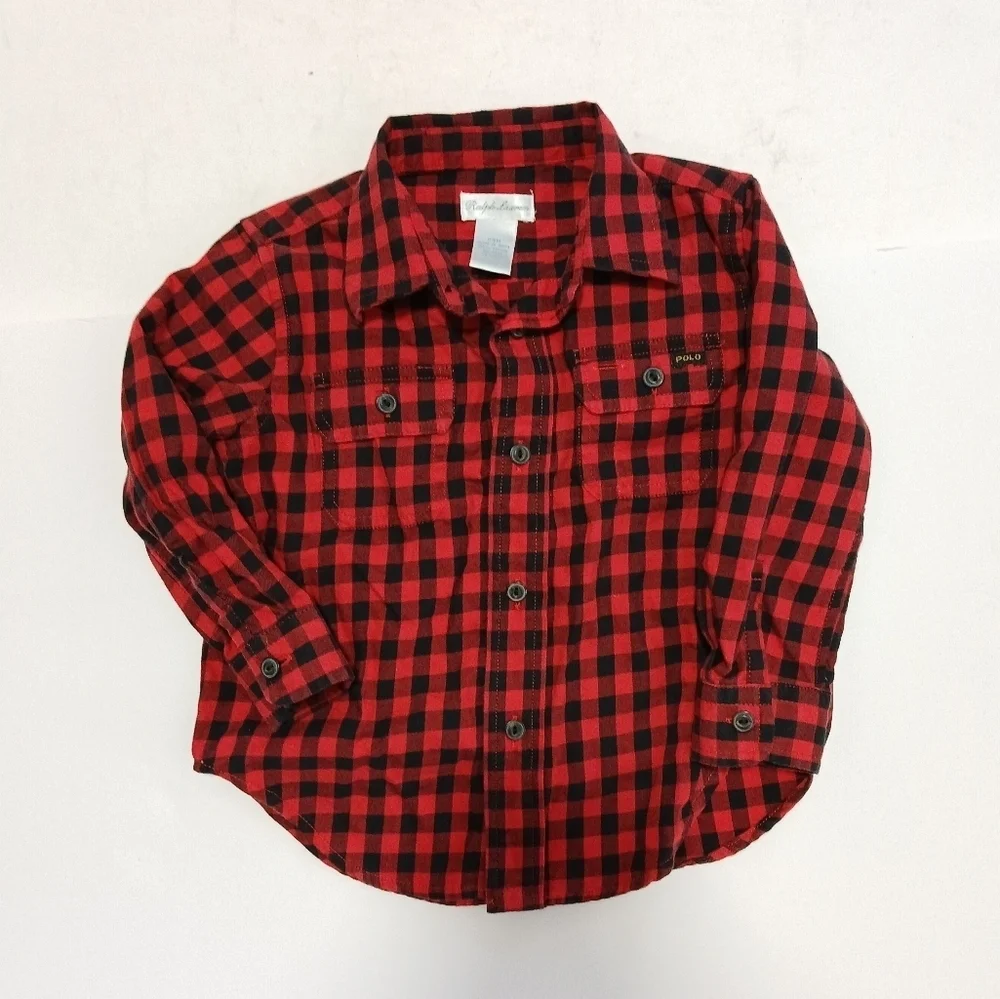 Ralph Lauren Buffalo Check Shirt Button Down